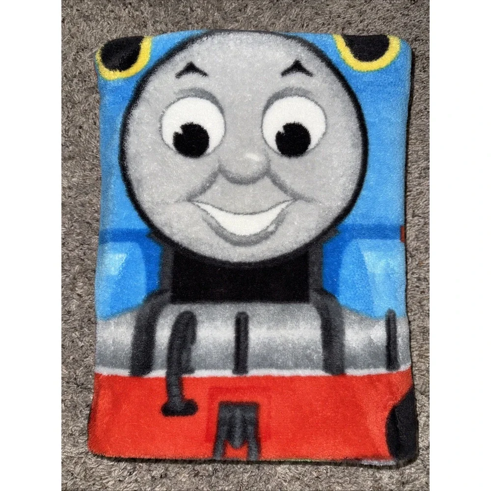 Vintage Thomas & Friends Tank Engine Three Train James Percy‎ Blanket Quadrant